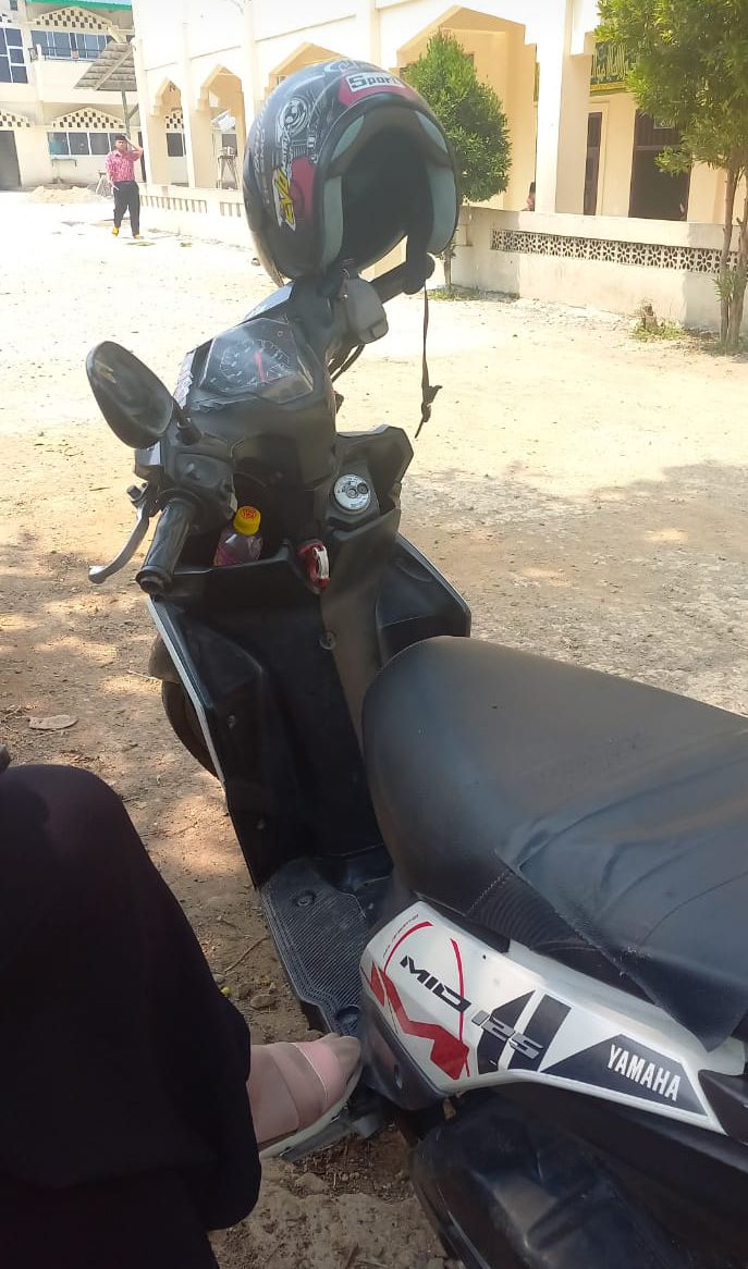 Motor Yamaha Mio 125 yang hilang dibawa kabur