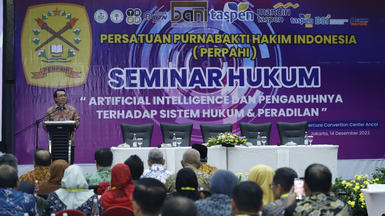 Ketua MA Nyatakan Kehadiran AI Keniscayaan yang Tidak Mungkin Kita Hindari