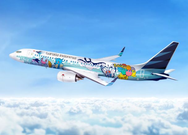 Garuda Indonesia dan The Pokémon Company Perkenalkan Design Livery Tematik “Pikachu Jet”