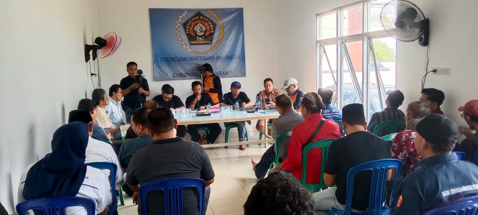 Berakhir Damai, Tabayun PWI Pesawaran dan 10 Wadah Wartawan