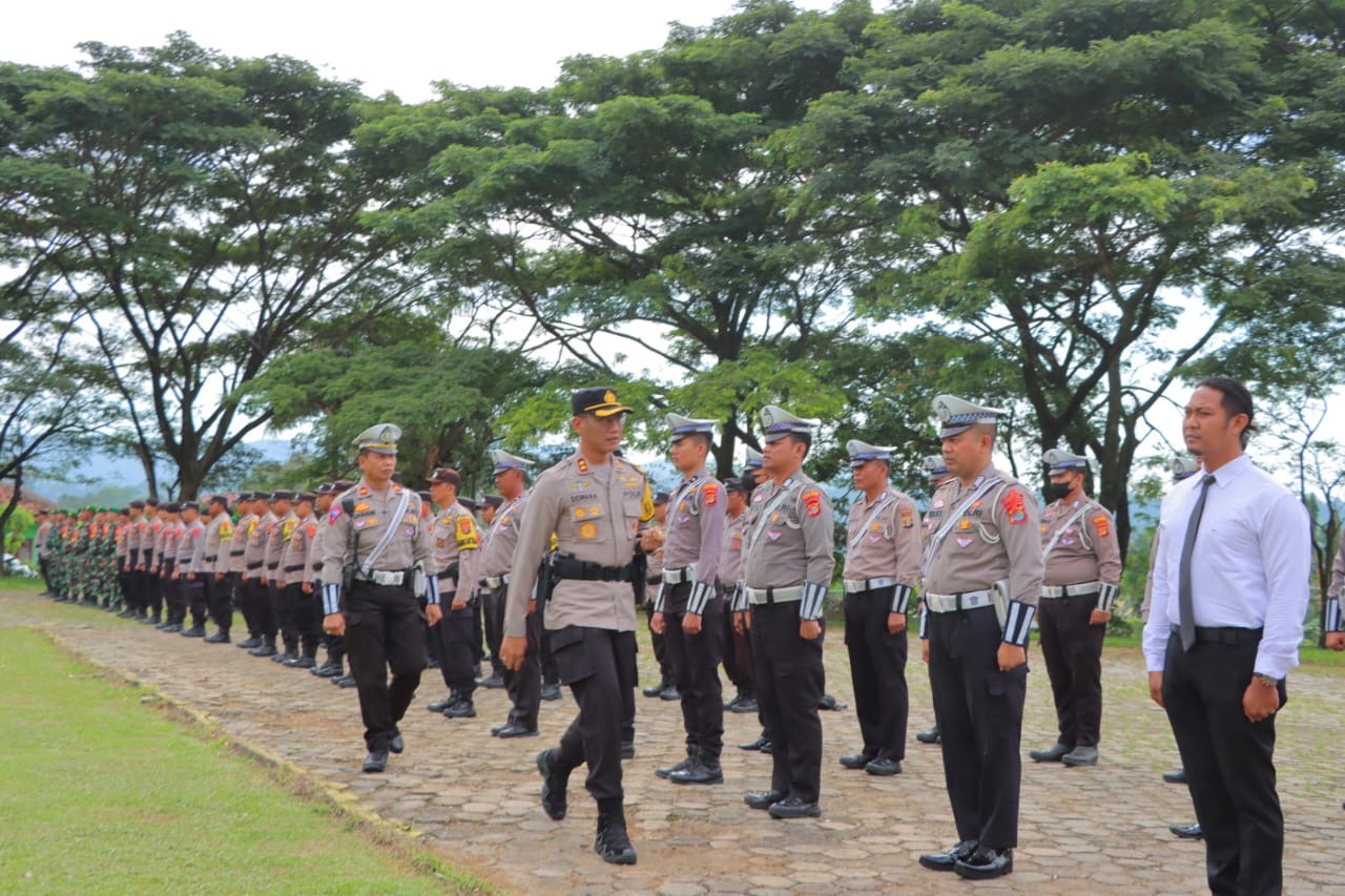 Polres Tanggamus Gelar Pasukan Operasi Lilin 2023