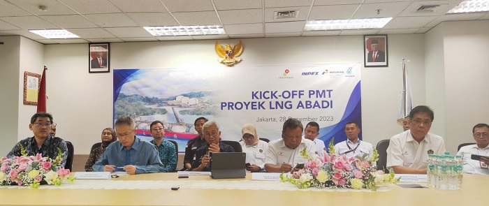 Kick-Off PMT Proyek LNG Abadi untuk Dukung Transisi Energi