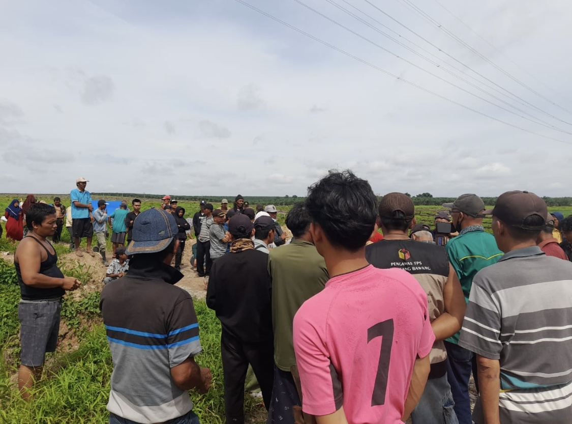 Marga Buay Mencurung Mesuji Ukur Lahan PT SIP buat Dibagikan ke Warga