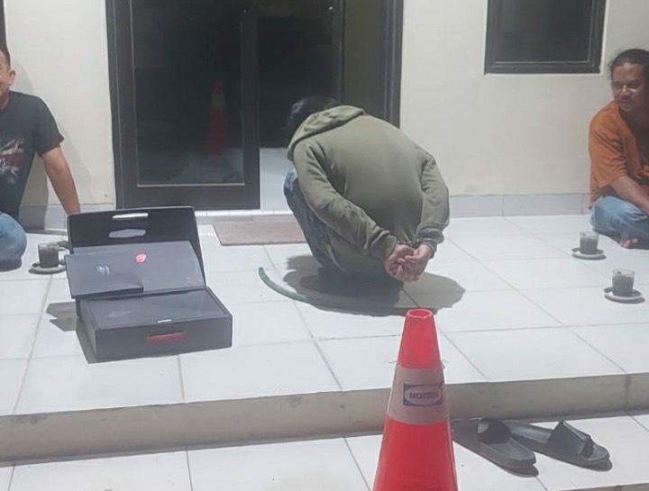 Seorang Mahasiswa Ditangkap Terlibat Pencurian Laptop dan Motor
