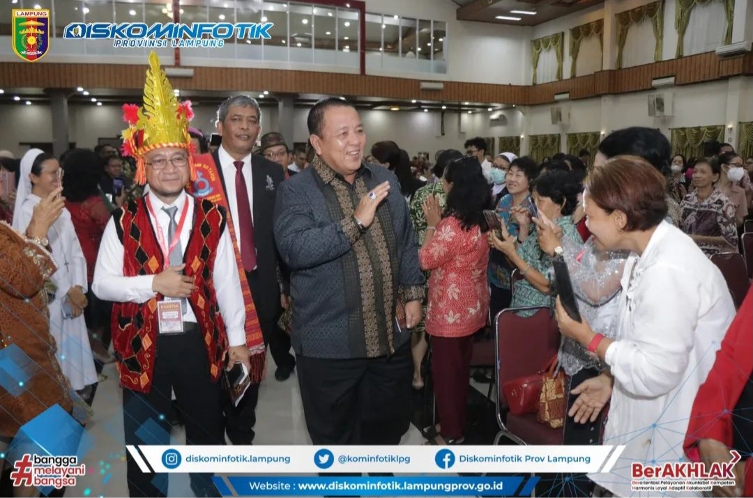 Gubernur Arinal Djunaidi Hadiri Perayaan Natal Oikoumene  