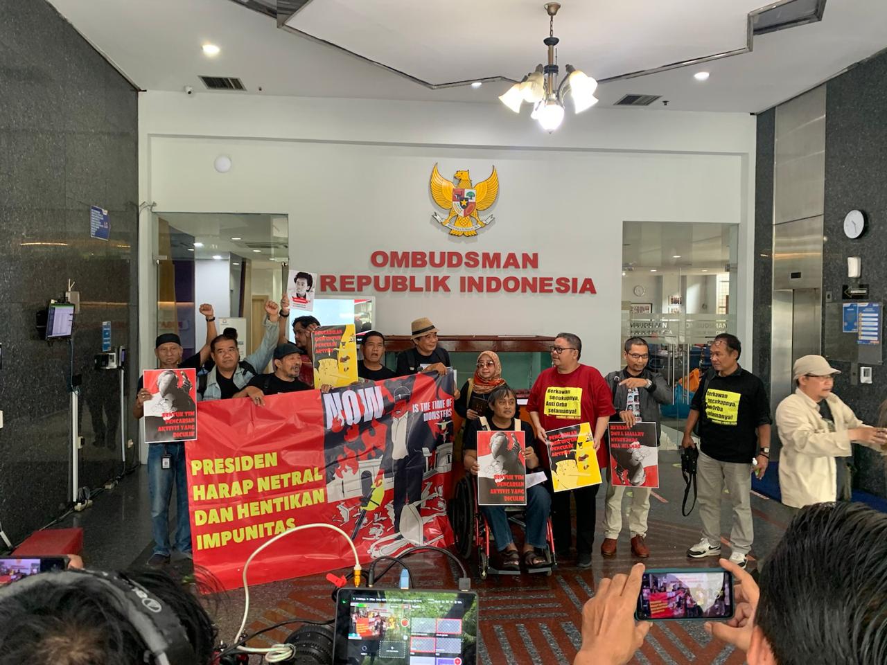 Jokowi Dilaporkan, Abai Hilangnya Aktivis 98 Malah Perkuat Impunitas