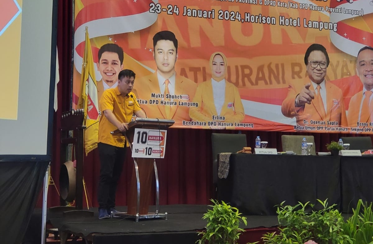 Hanura Lampung Gelar Bimtek dan Sekolah Politik Caleg