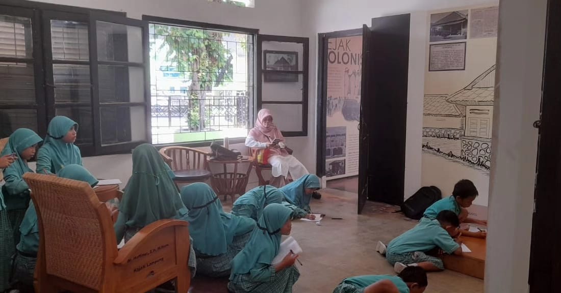 Kurikulum Lokal, SDN 5 Metro Pusat Kunjungan ke Cagar Budaya
