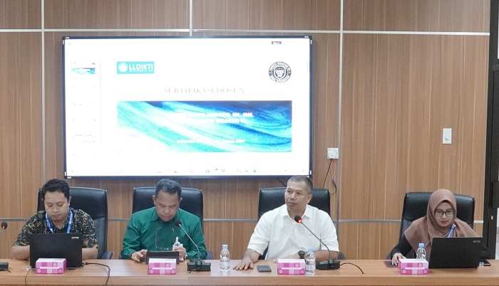 Kepala LLDikti VI Dorong Dosen USM Bersertifikasi untuk Jaga Standar Mutu