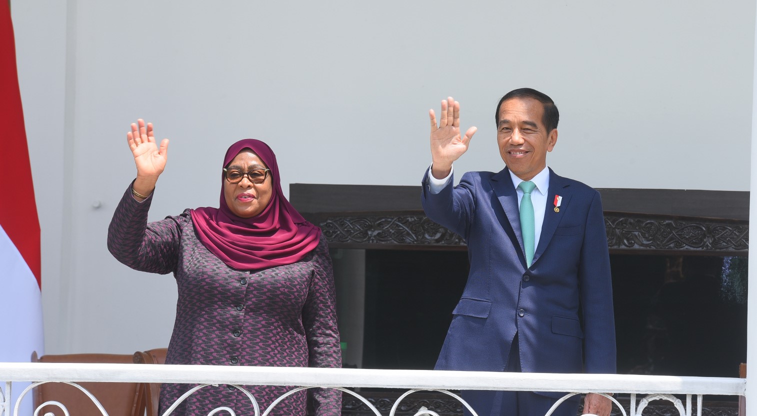 Presiden Jokowi dan Presiden Tanzania Sampaikan Komitmen Perkuat Kerja Sama di Sejumlah Bidang