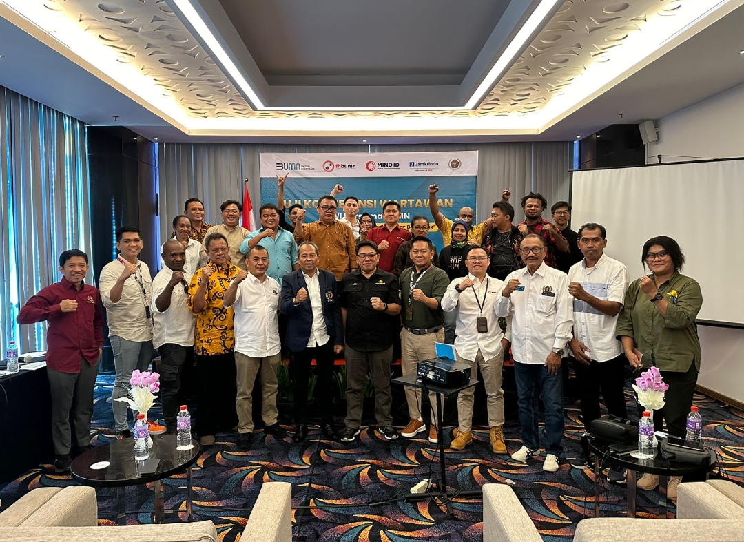 Ciptakan Wartawan Profesional dan Berakhlak, MIND ID dan PT Jamkrindo Dukung UKW PWI di Papua  