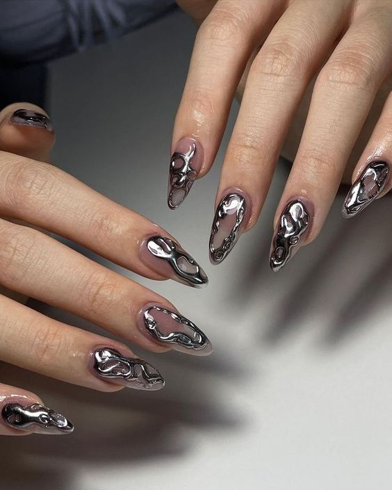 Tren Nail Art 2024, Ada Chrome Nail hingga Aurora Nail