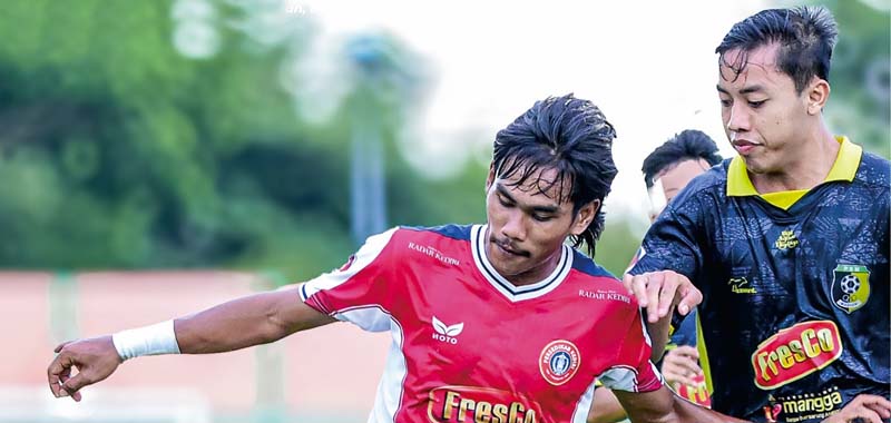 Persedikab Masih Grogi Bermain di Luar Kediri, Bemain Imbang dengan PSM Masiun di Bojonegoro