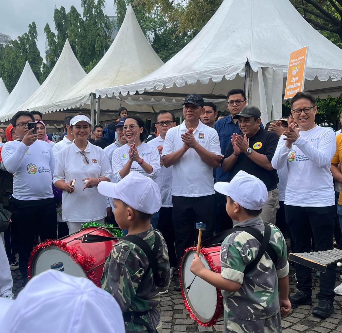 Kemenkes RI, Peringati Hari Gizi Nasional ke 64 bertemakan “MP-ASI Kaya protein Hewani Cegah Stunting”