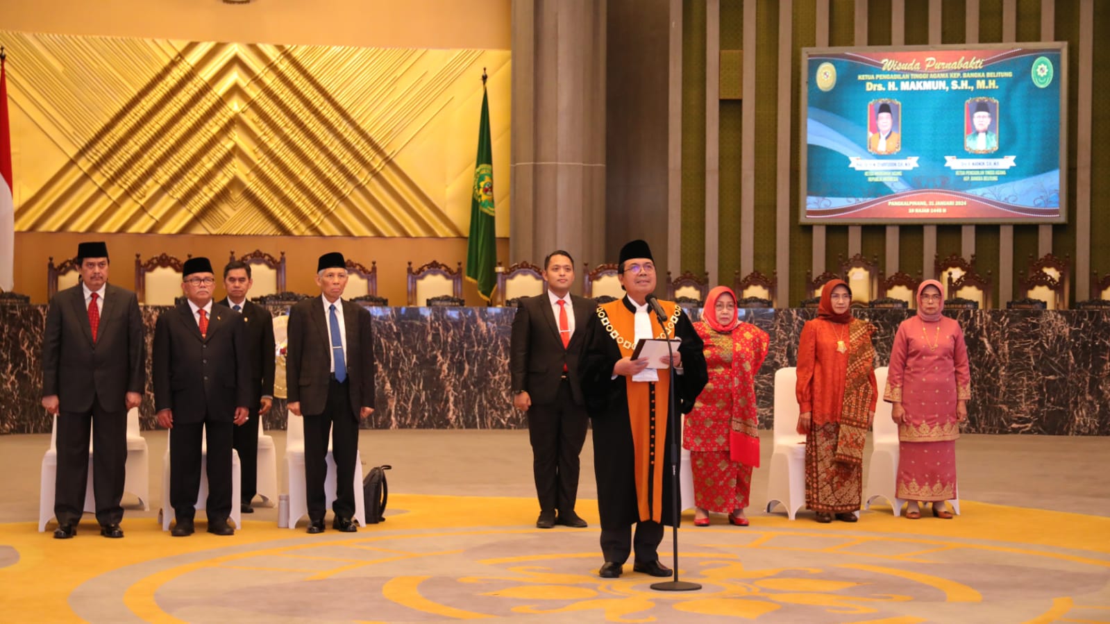 KMA Nyatakan Keikhlasan Adalah Kunci yang Akan Mengantar Seorang Hakim Menuju Gerbang Keberhasilan di Akhir Masa Pengabdiannya
