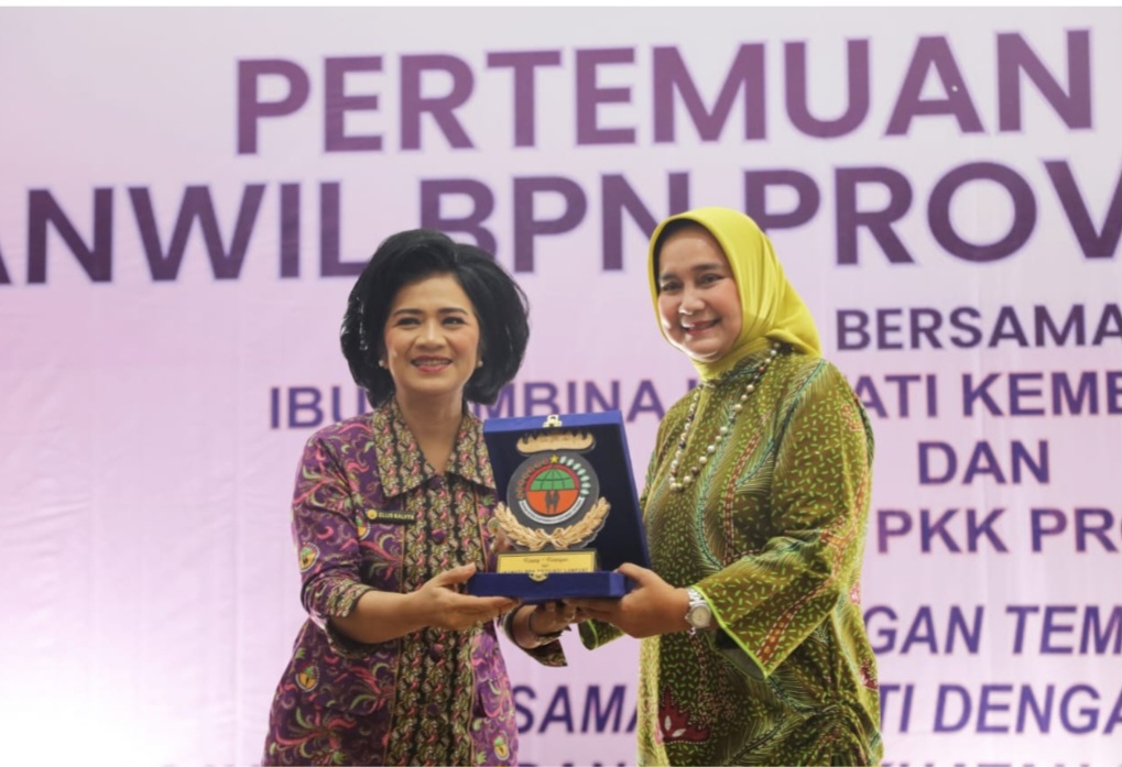 Ikawati Kanwil BPN dan TP- PKK Prov Lampung Kolaborasi Bangkitkan UMKM