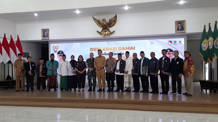 Tokoh Lintas Agama Deklarasikan Pemilu Damai 2024