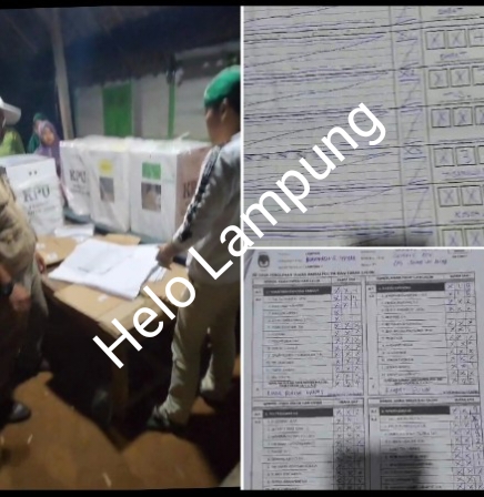 Terbukti, Ada Perpindahan Suara Caleg di Tingkat TPS di Lamteng