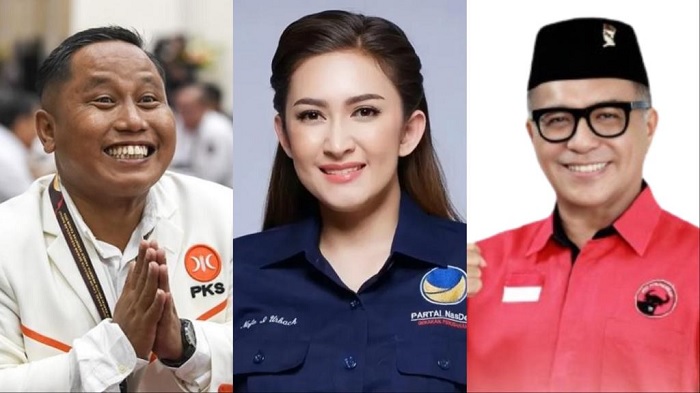 Pertarungan Caleg Artis di Jateng:  Segini Suara Narji,  Nafa Urbach hingga Samuel Wattimena