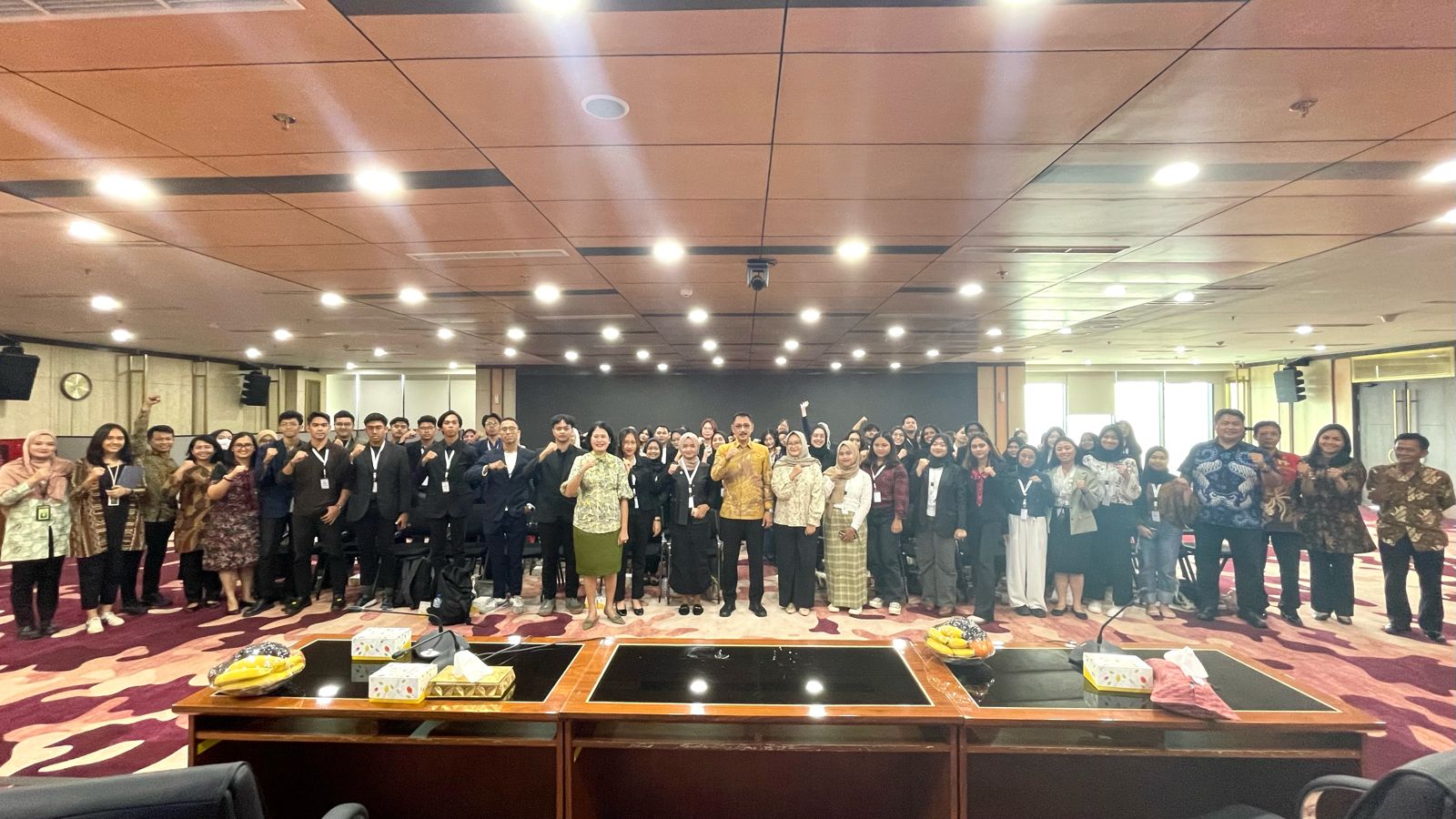 Kabiro Umum Kejagung Yudi Indra Gunawan Sambut Kunjungan Mahasiswa Student Exchange Program di Universitas Pancasila