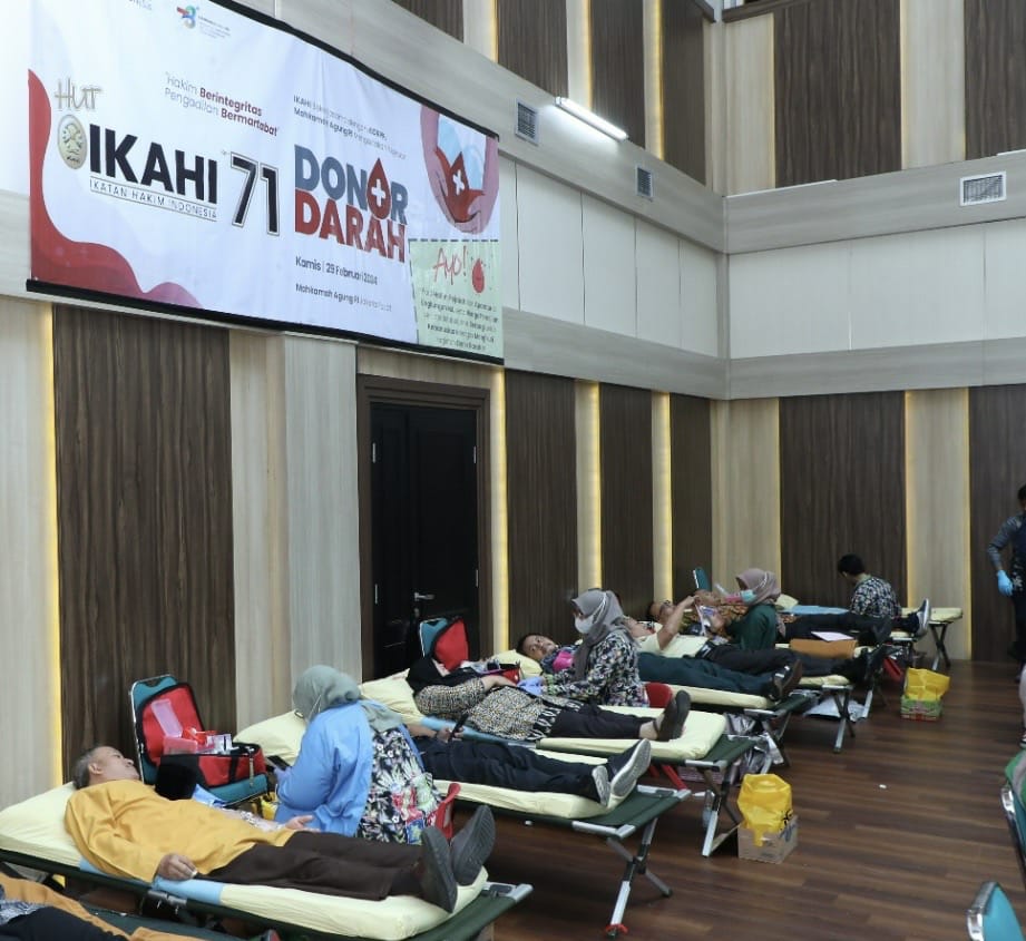 Peringati HUT IKAHI ke-71, Ramai dengan Kegiatan, Salah Satunya Donor Darah