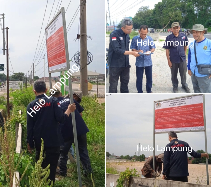 Elemen dan Warga Apresiasi Penyegelan Hutan Kota Wayhalim