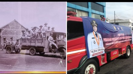 HUT ke-105 Damkar Balam, Pantang Pulang Sebelum Padam