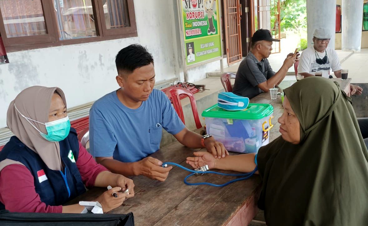 Pastikan Kesehatan Warga Korban Banjir, Dinkes Pesawaran Dirikan 2 Posko