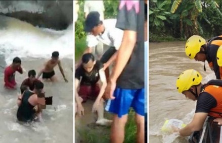 Arus Kuat, 1 Bocah 2 Remaja Tewas Tenggelam di Sungai Berbeda