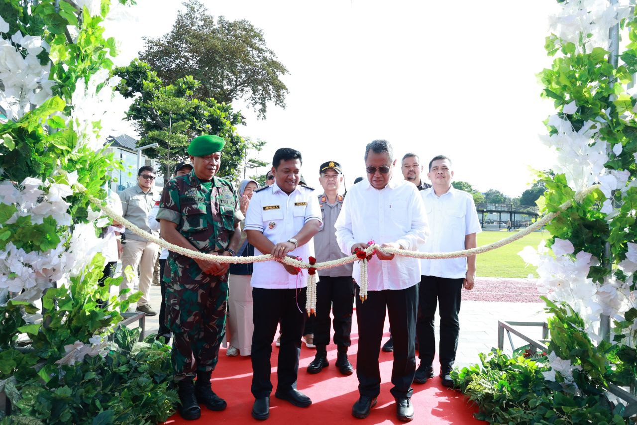 Setelah Pamulang, Kini Alun-Alun Pondok Aren Diresmikan Wali Kota Tangsel 