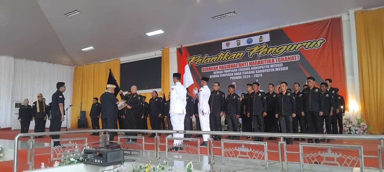 DPC Granat Mesuji Sah di lantik,ini pesan Ketum Hendry Yosodiningrat