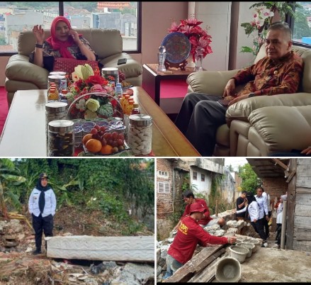 Wali Kota Eva Terus Bergerak Atasi Banjir