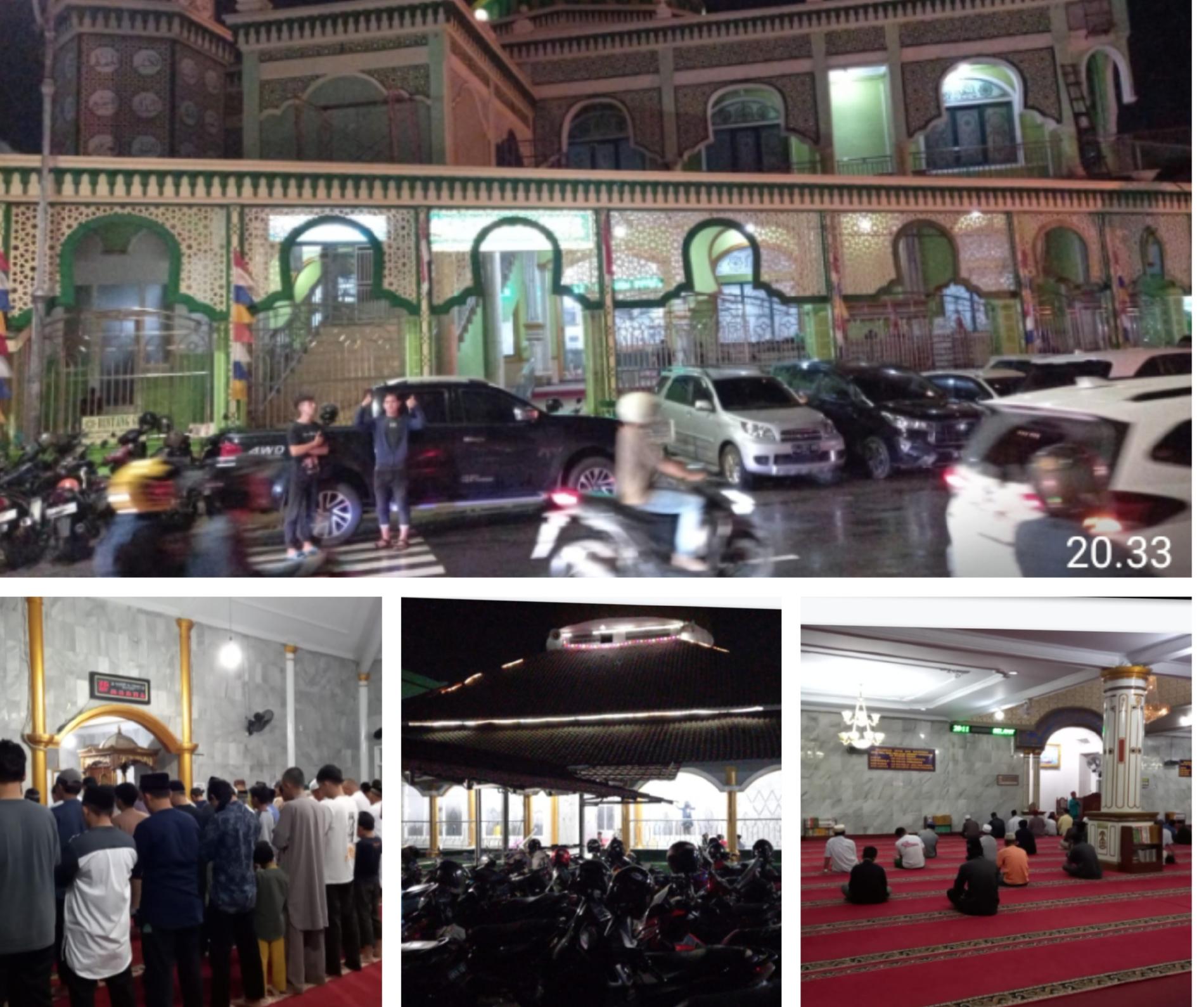 Sejumlah Masjid Sudah Salat Tarawih Sehari Ketetapan Pemerintah di Balam