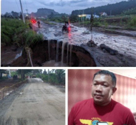 Cegah Banjir Lagi, Camat Kemiling Socrat Pasang Box Curvet