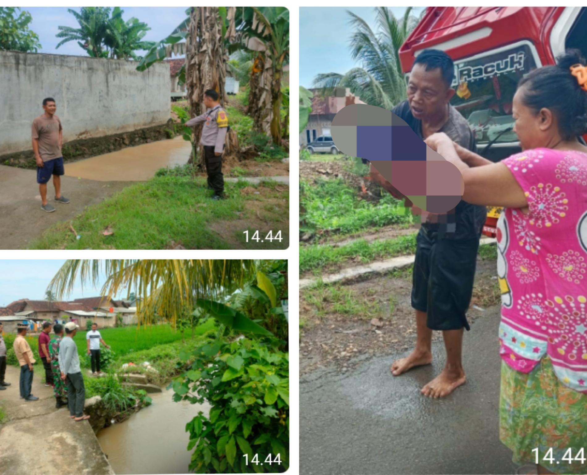 Balita Berkaos Spiderman Tewas Mengambang di Way Menep Pringsewu