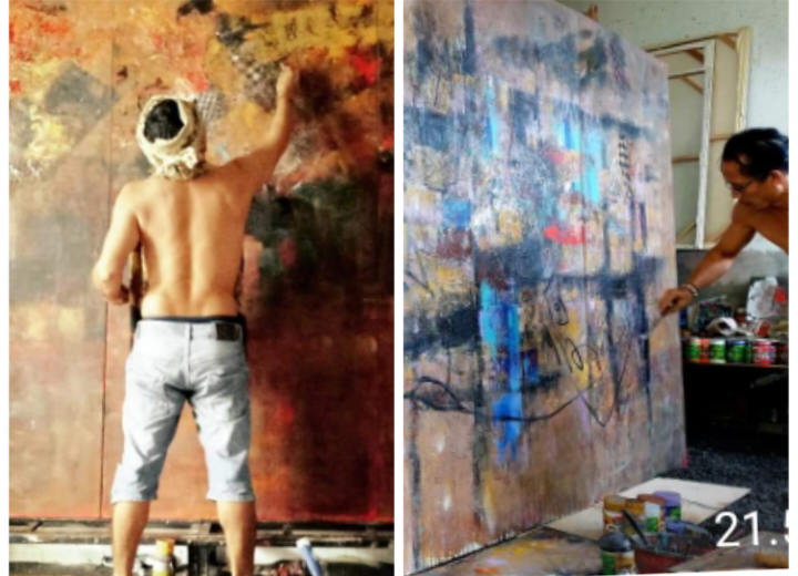 Pelukis Bali I Ketut Adi Candra Gebrak Semarang