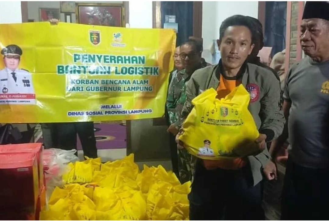 Gubernur Arinal Beri Bantuan Kepada Satgas Penanggulangan Konflik Satwa Liar, dan Korban Terkaman Harimau 