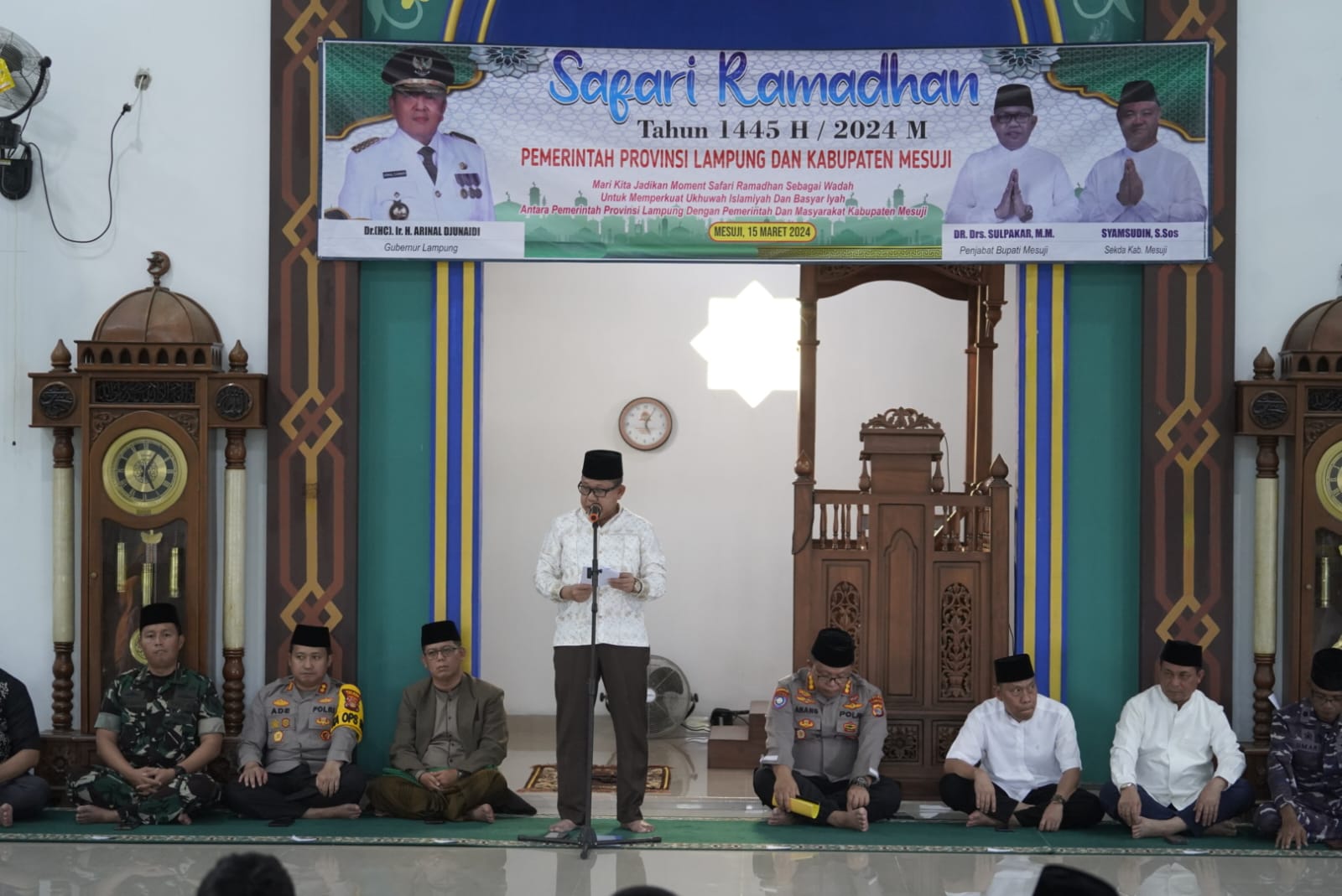 Bupati Mesuji Buka Acara Safari Ramandan