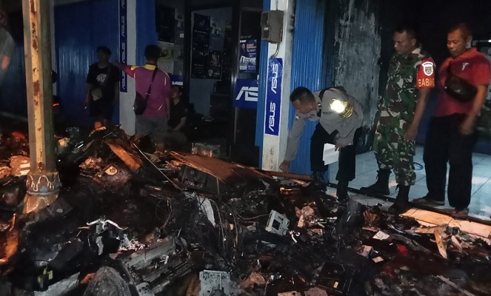 Toko Komputer di Purbalingga Terbakar, Kerugian Ditaksir Rp 50 Juta