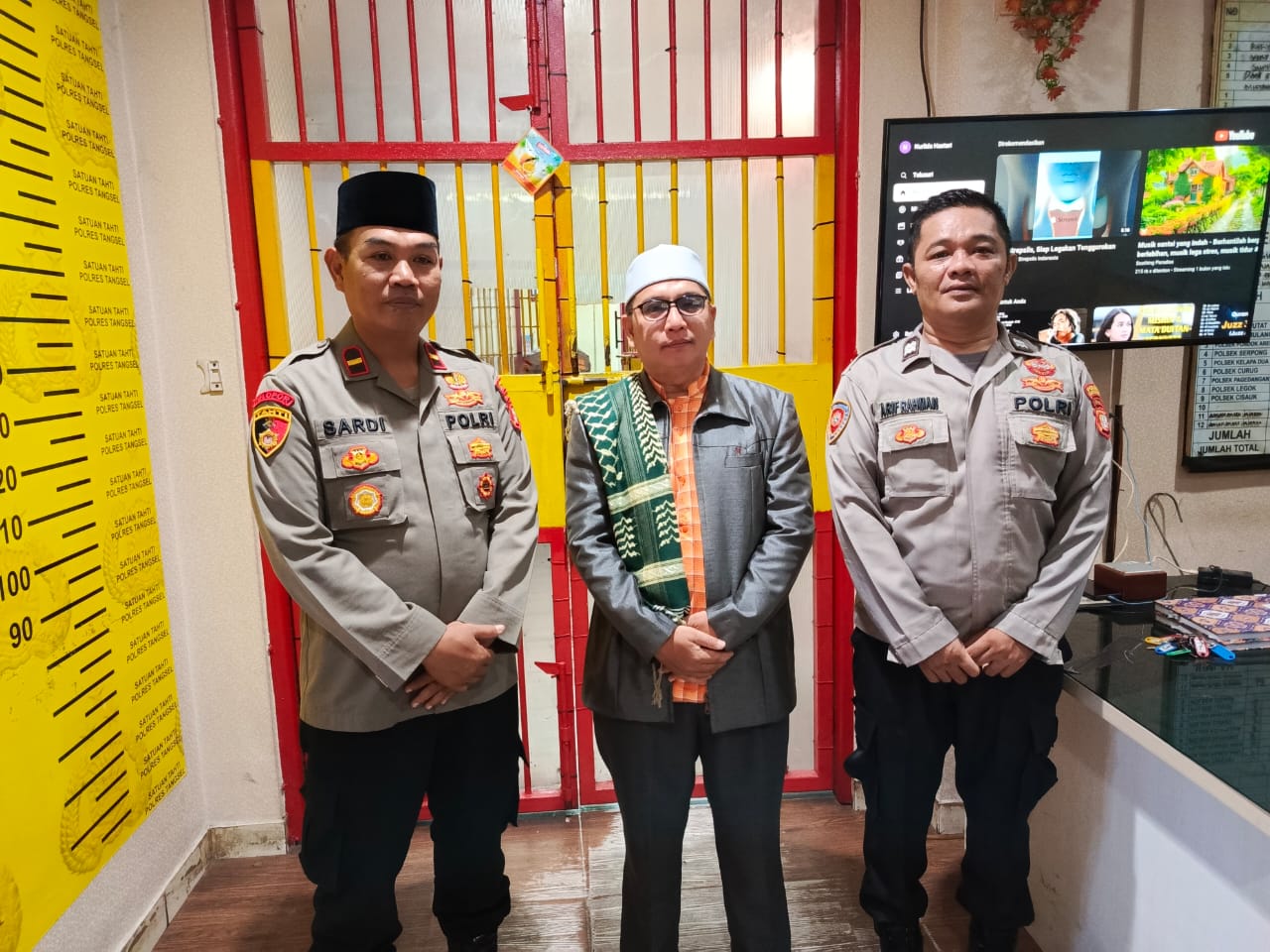 Bulan Suci Ramadhan, Tahanan Tahti Polres Tangsel Diberikan Binaan Rohani dan Mental untuk Pengampunan Dosa