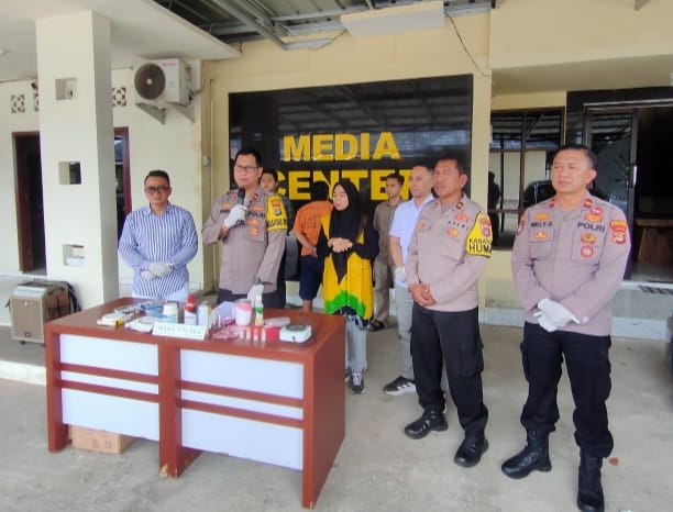 Sebulan Meracik Sabu, Pelaku Dibekuk