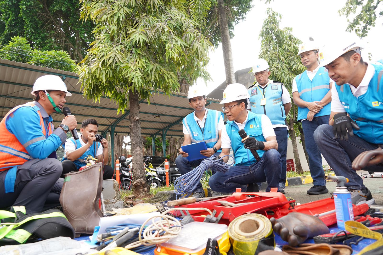 PLN UID Jakarta Raya Check Point Peralatan K3 Yantek, Berikan Kenyamanan Pelanggan Selama Ramadhan 