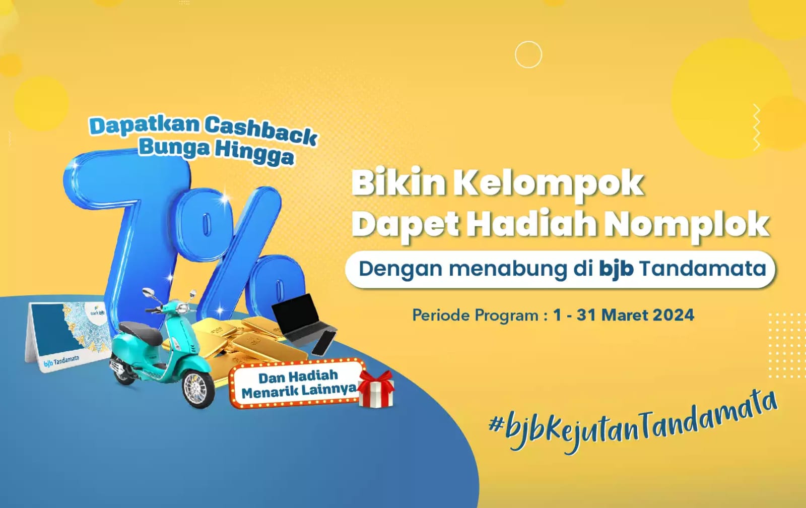 bank bjb Luncurkan Promo Kejutan Tandamata dengan Hadiah Menarik untuk Nasabah   