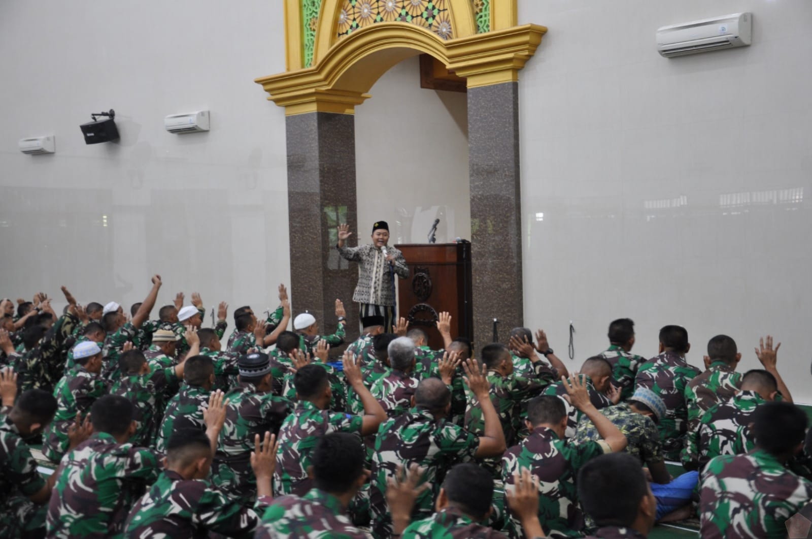 Prajurit Batalyon Zeni 2 Marinir Laksanakan Kauseri Agama di Bulan Ramadhan, Tingkatkan Iman dan Taqwa