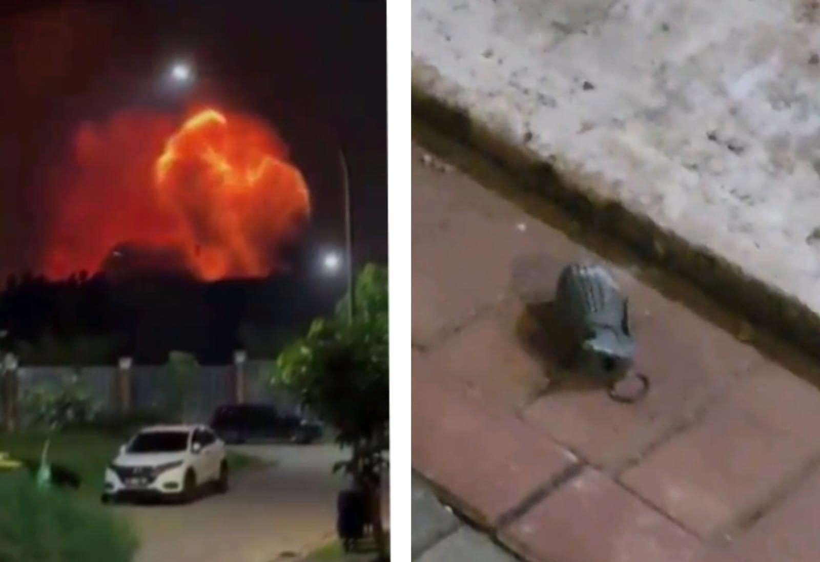 Granat Beterbangan dalam Insiden Ledakan Gudang Amunisi Armed, Warga Jangan Handle Unexploded Ordnance (UXO)