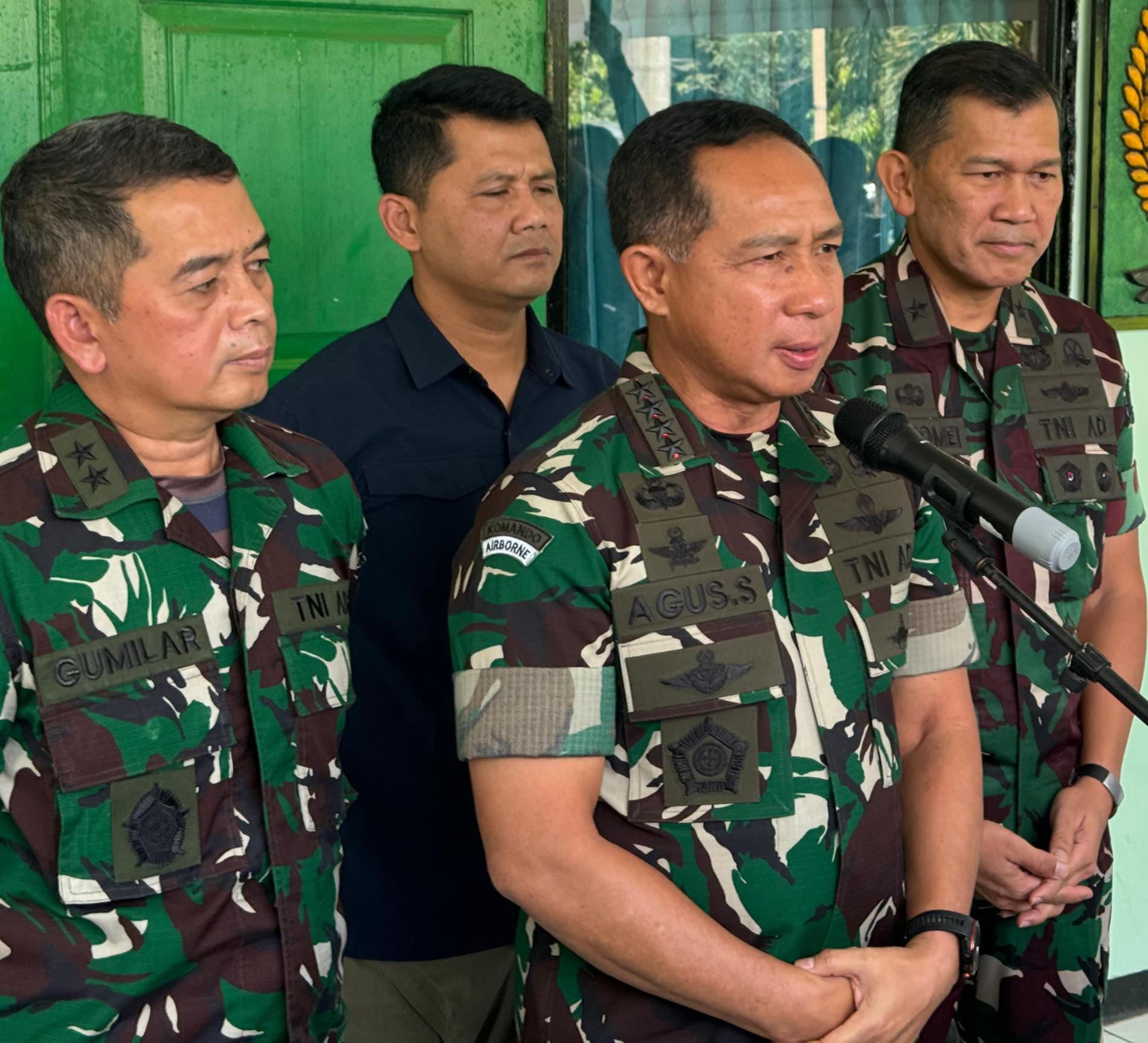 Panglima TNI Tinjau Gudang Amunisi yang Terbakar