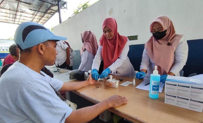 Ratusan Sopir dan Kru Angkutan Lebaran di Temanggung Jalani Tes Kesehatan