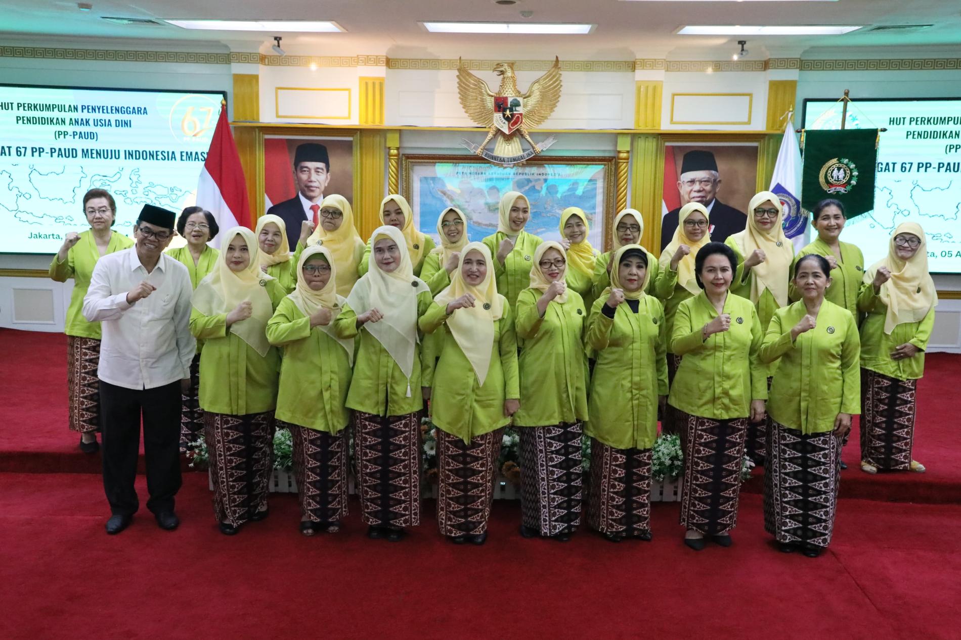 Peringati HUT ke-67 PP-PAUD, Nani Suhajar Ajak Pengurus Tingkatkan Persatuan dan Kesatuan