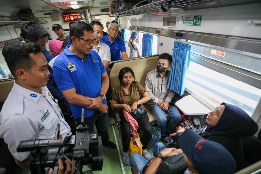 Pemprov Jateng Fasilitasi Mudik Gratis Difabel dan Ojol dengan Kereta Api
