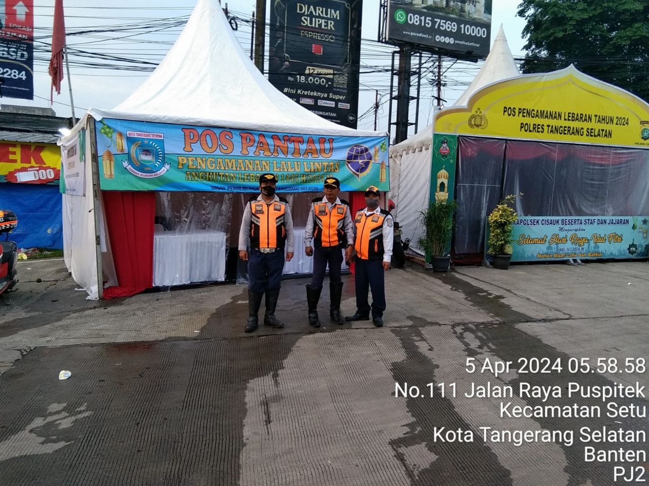 Pemkot Tangsel Siagakan 6 Pos Pemantauan Lebaran